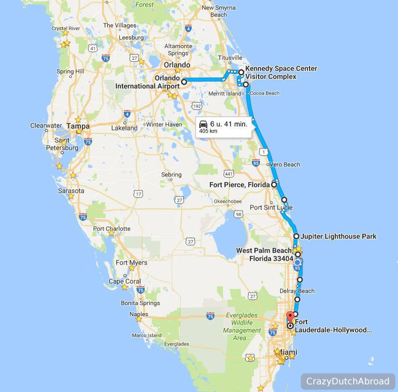 east coast road trip from florida